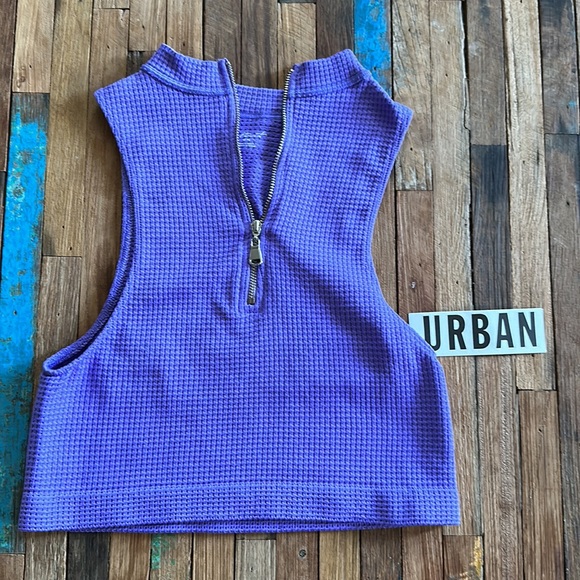 Urban Outfitters Waffle Knit Crop Top NWT Sz XL - Picture 4 of 10